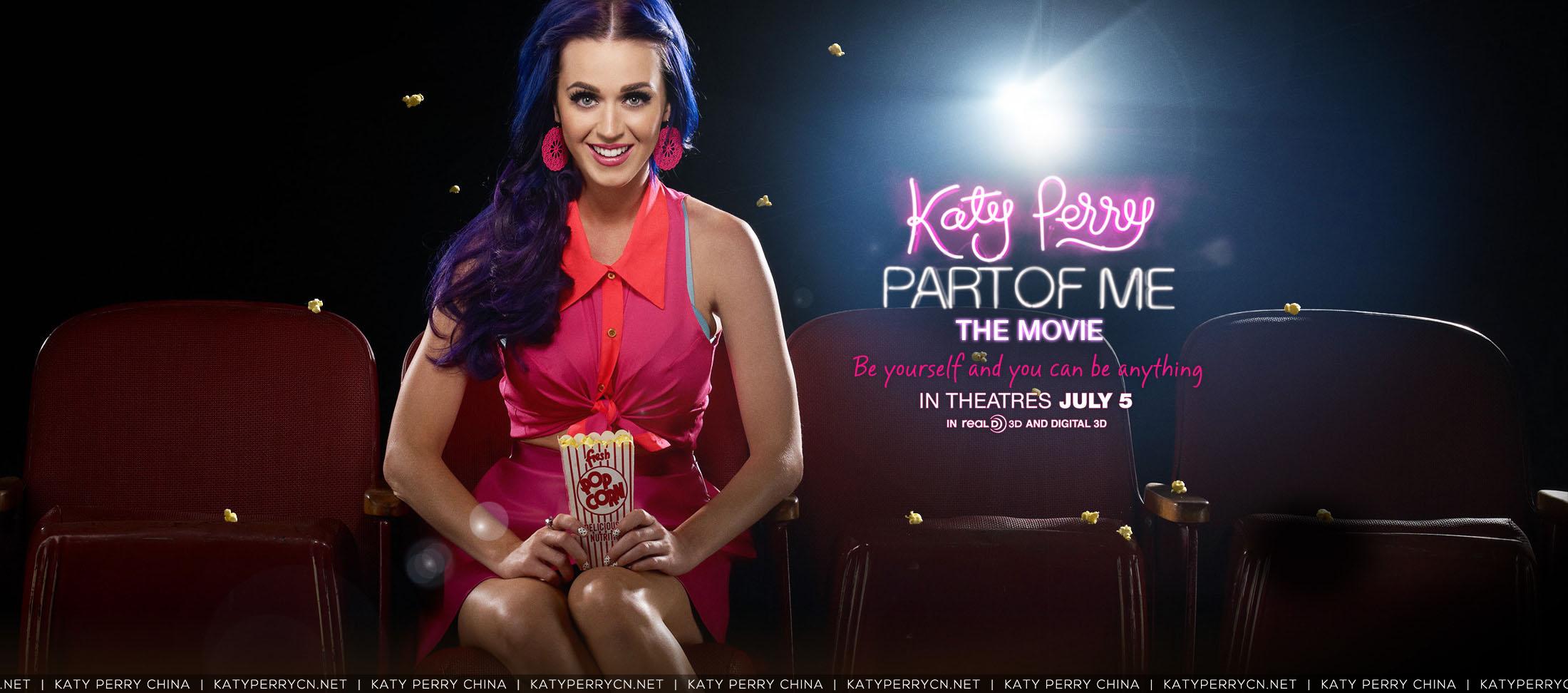 Katy Perry: Part Of Me 3D 电影横板宣传图