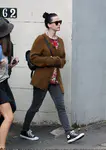 凯蒂佩芮在澳大利亚悉尼苏里山皇冠街购物