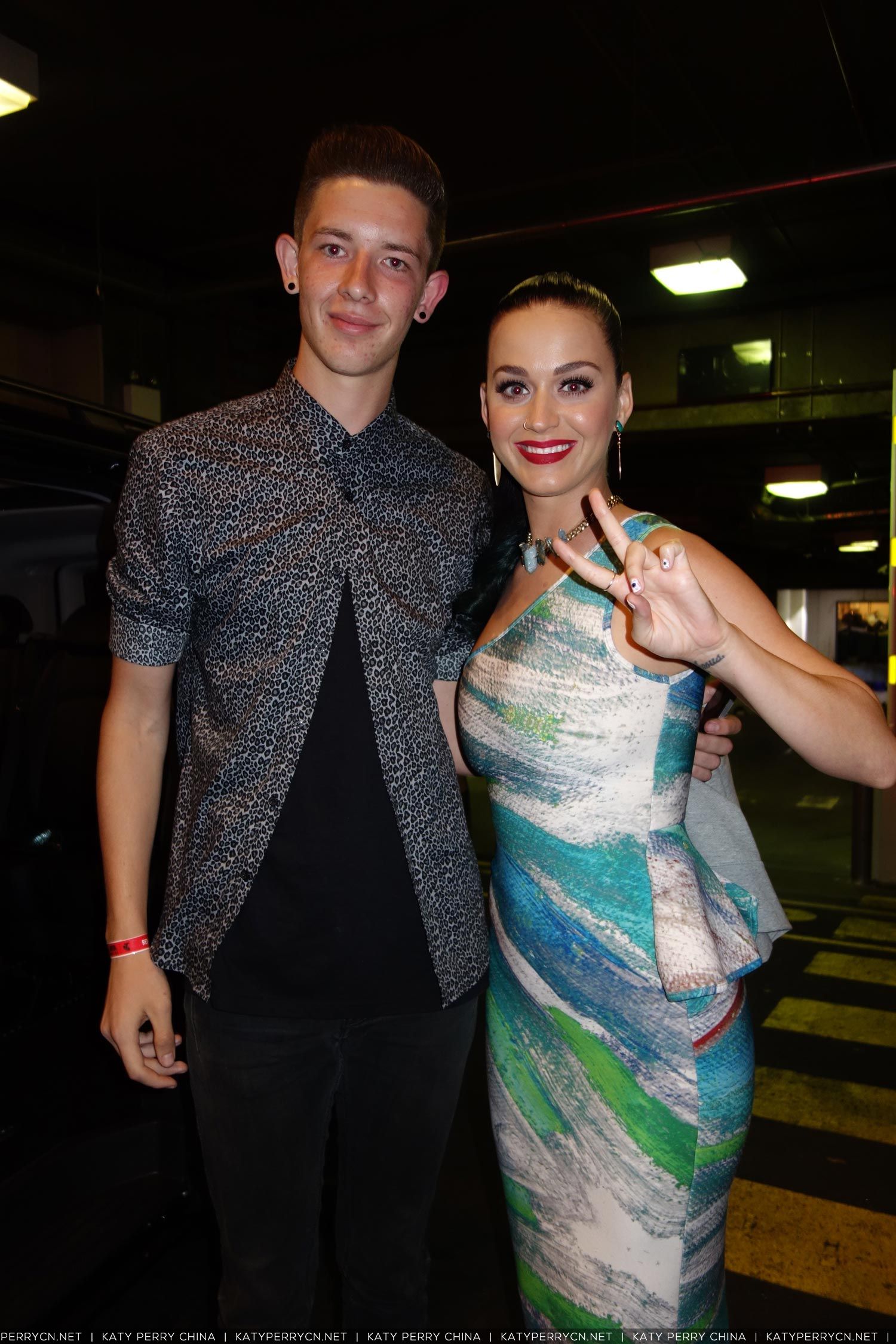 在ARIA Awards结束后和粉丝合照