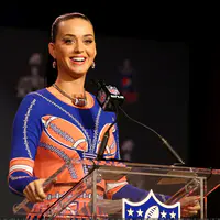 Super Bowl XLIX Halftime Show Press Conference - Onstage