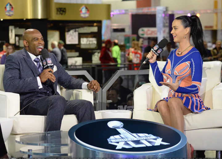 Katy Perry At The NFL Experience