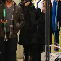 Katy Perry shopping in Milan at Corso Como 10 then dining at restaurant Da Giacomo