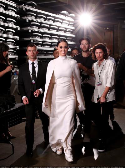 第57届格莱美奖 - 后台和观众席