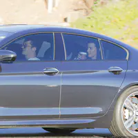 绯闻情侣Orlando Bloom和Katy Perry现身洛杉矶兜风