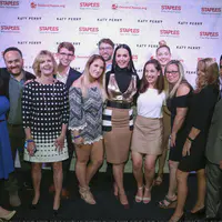 Katy Perry Attends #StaplesForStudents VIP Winners Celebration
