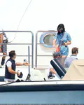 凯蒂佩芮和奥兰多布鲁姆在法国戛纳游艇度过美好时光