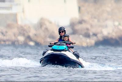 Katy Perry, Orlando Bloom take their daughter Daisy Dove jet skiing