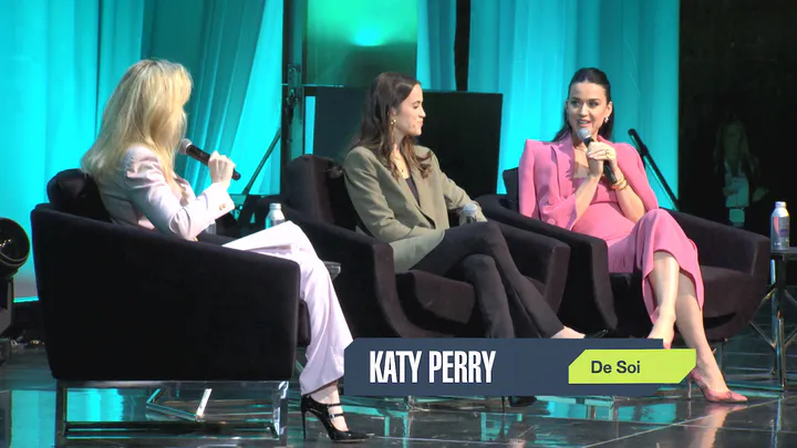 Katy Perry 与 De Soi 重新定义无酒精饮料领域 | 2024 Upfront Summit