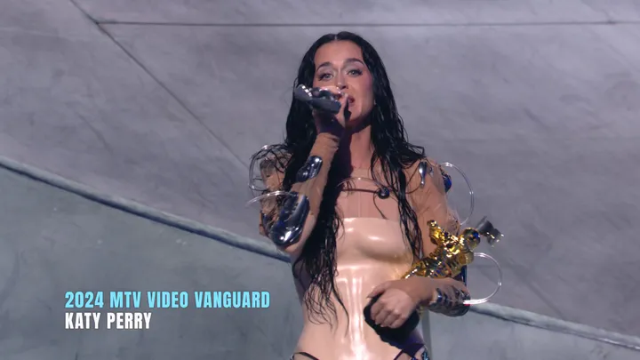 Katy Perry 获得MTV先锋奖 | 2024 MTV音乐录影带奖