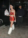 在Capital's Jingle Bell Ball表演后离开Chiltern Firehouse