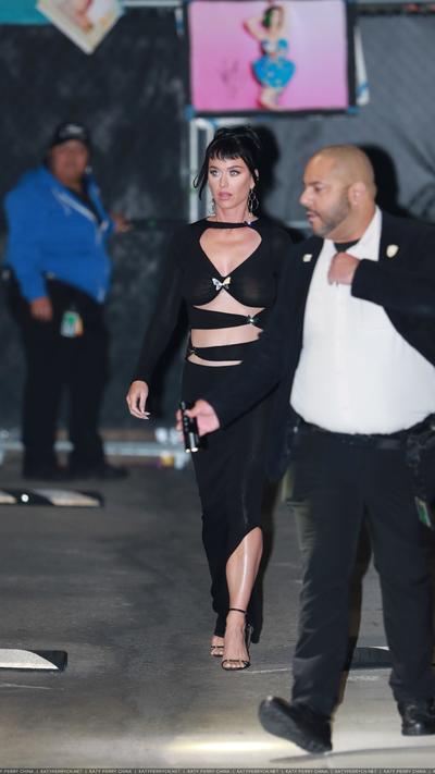 凯蒂佩芮到达“Jimmy Kimmel Live!” - 2024年2月12日