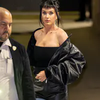 凯蒂佩芮离开“Jimmy Kimmel Live!” - 2024年2月12日