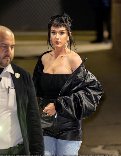 凯蒂佩芮离开“Jimmy Kimmel Live!” - 2024年2月12日