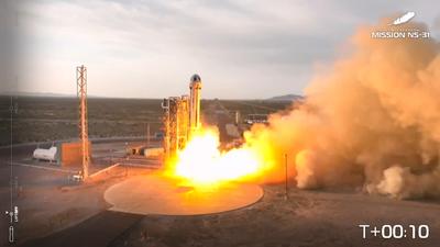新谢泼德31号任务 火箭发射和降落直播