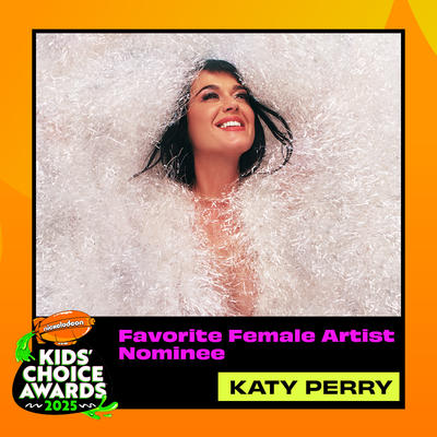 凯蒂佩芮获得2025年儿童选择奖“最受欢迎女歌手”提名