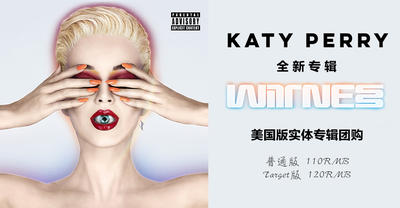 【团购】“Witness” 美国实体专辑