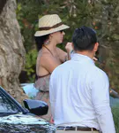 Orlando Bloom和Katy Perry在马利布晚餐