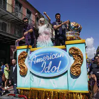 美国偶像 新奥尔良游行宣传